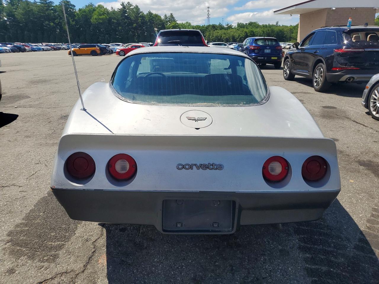 1982 Chevrolet Corvette Gray vin: 1G1AY8784C5119838
