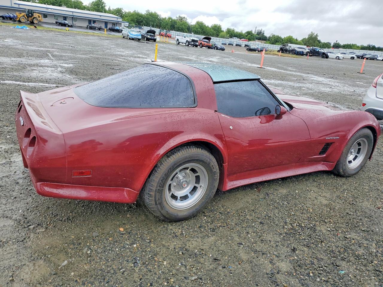1982 Chevrolet Corvette Burgundy vin: 1G1AY8786C5108775