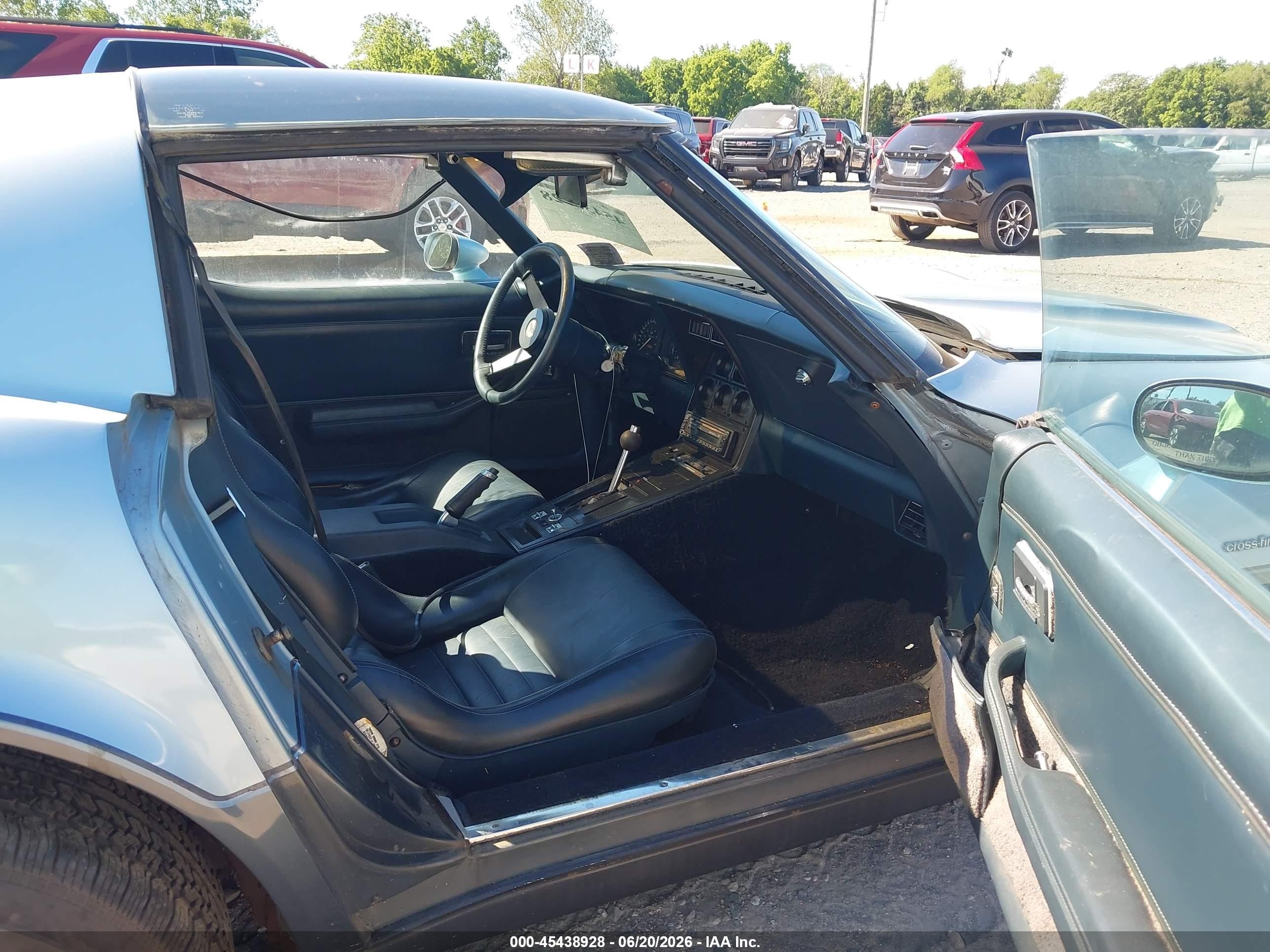 1982 Chevrolet Corvette   Синий vin: 1G1AY8789C5113940