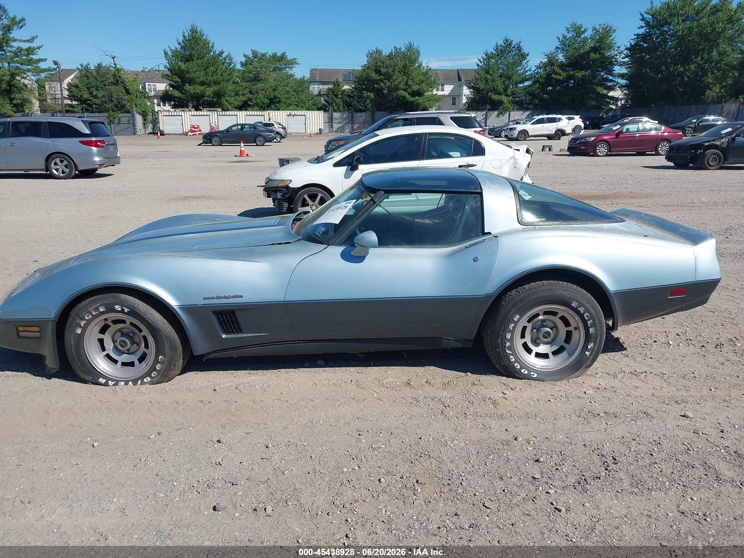 1982 Chevrolet Corvette   Синий vin: 1G1AY8789C5113940