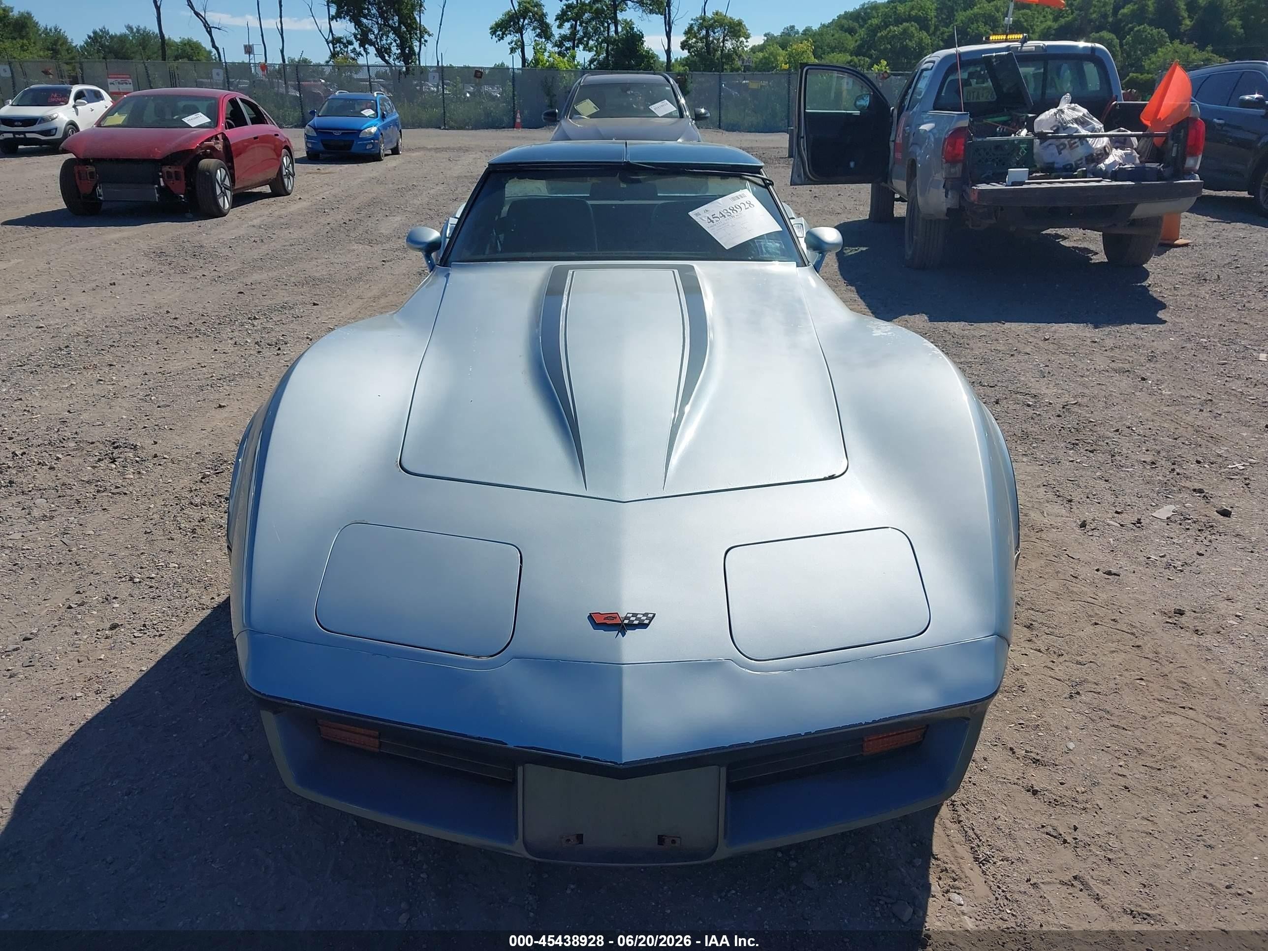 1982 Chevrolet Corvette   Синий vin: 1G1AY8789C5113940