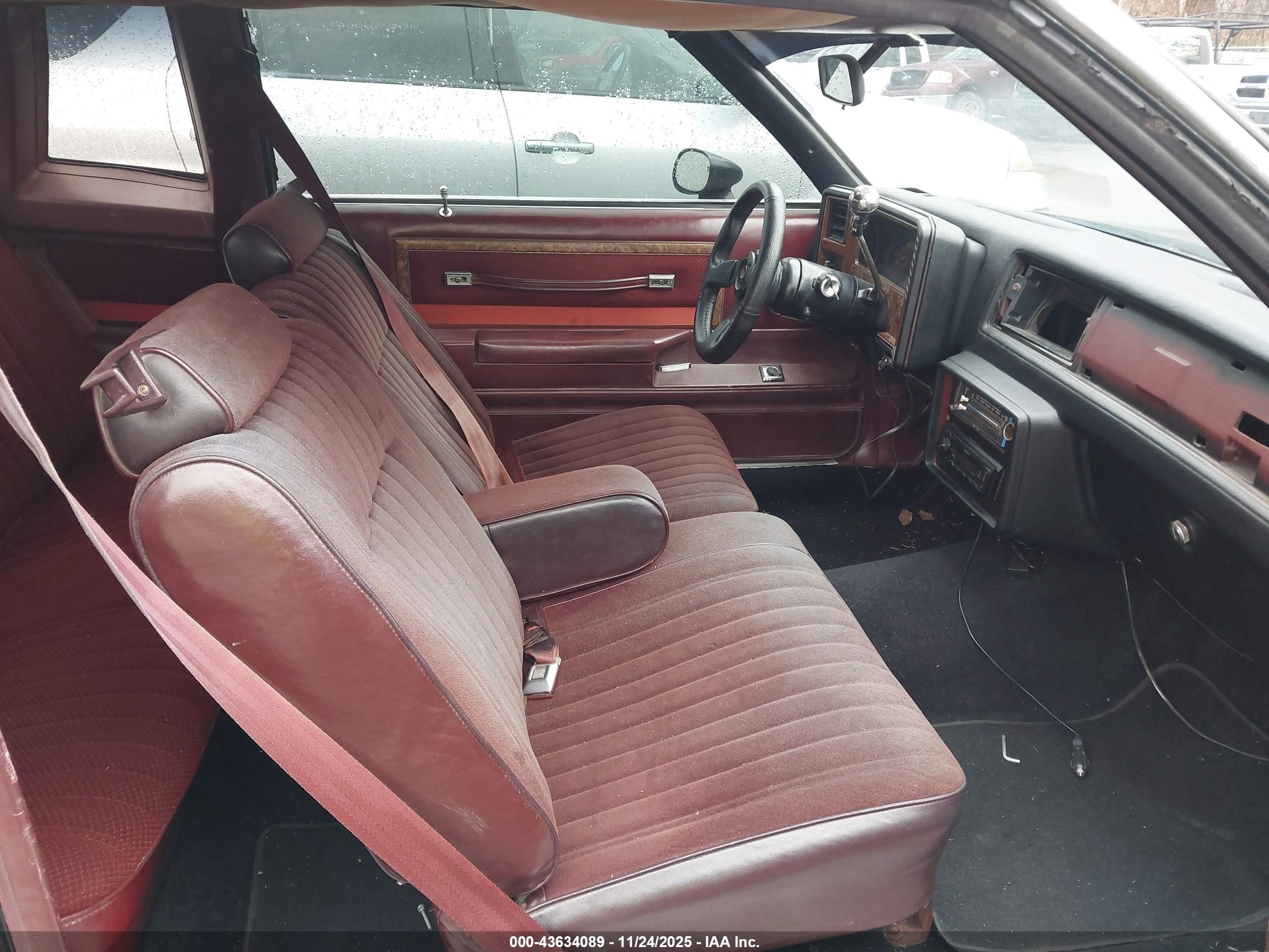 1981 Chevrolet Monte Carlo   Black vin: 1G1AZ37J7BK502935