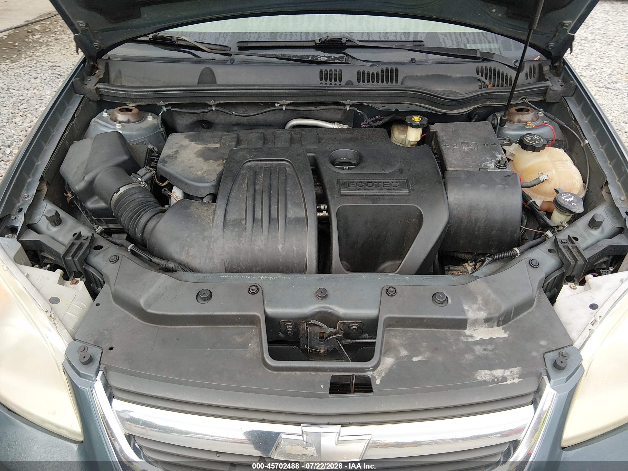 2005 Chevrolet Cobalt Lt Blue vin: 1G1AZ54F957621136