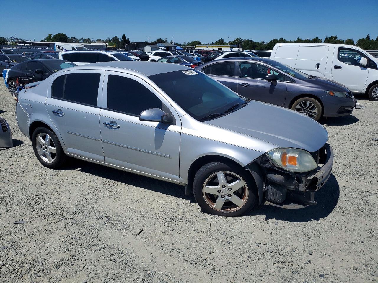2007 Chevrolet Cobalt Ltz Silver vin: 1G1AZ55F177216826