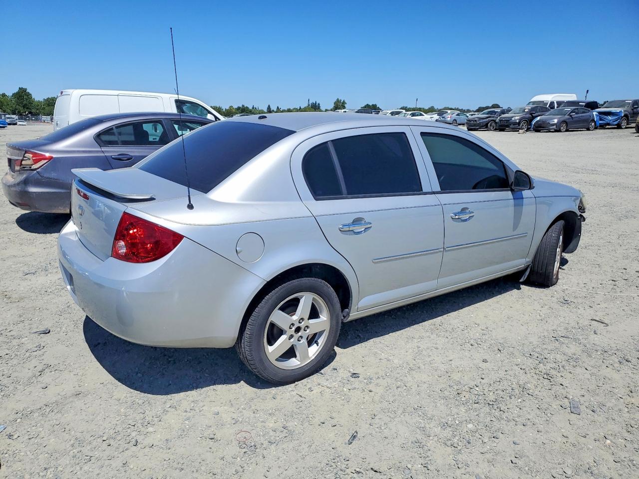 2007 Chevrolet Cobalt Ltz Silver vin: 1G1AZ55F177216826