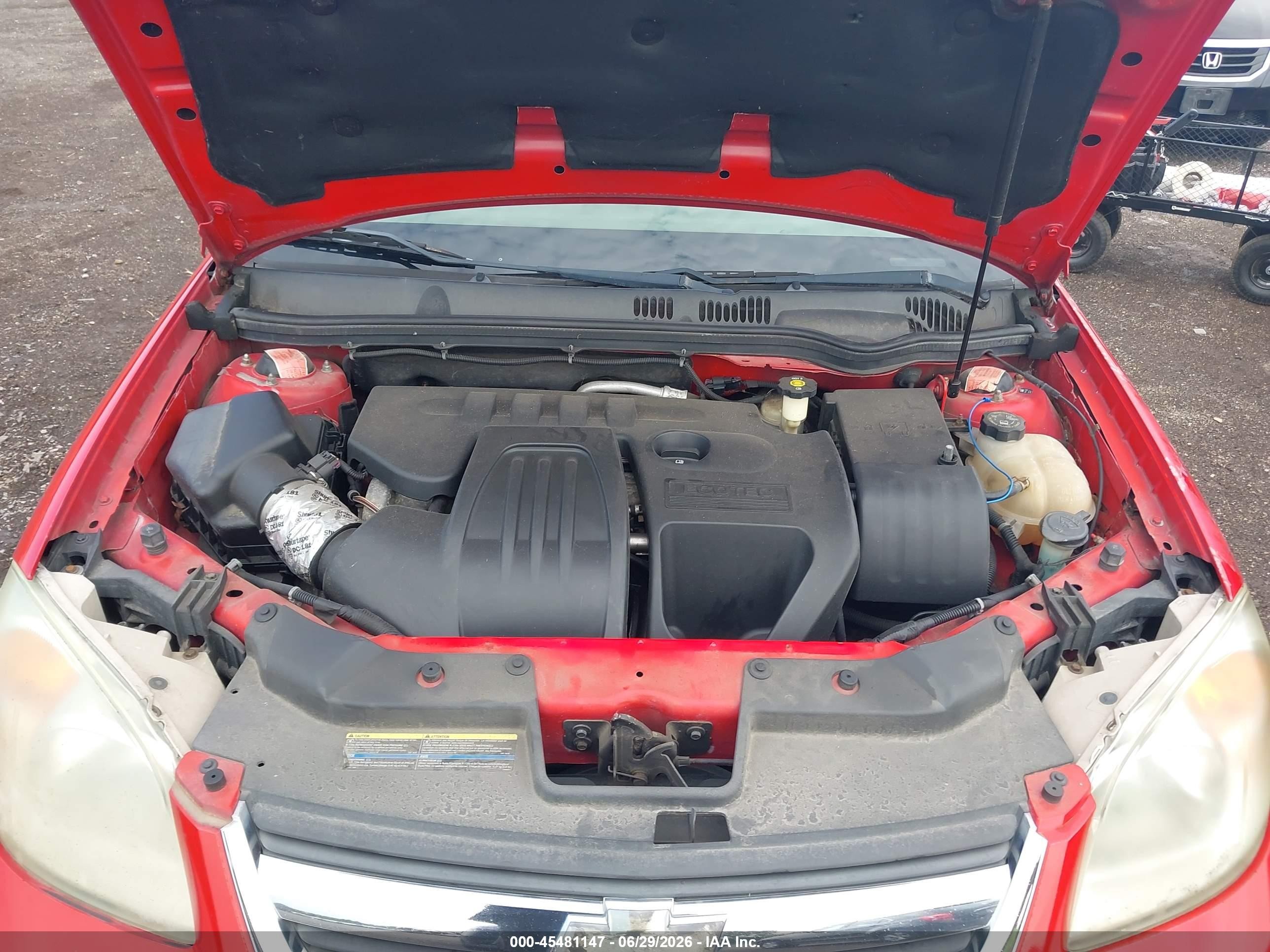 2006 Chevrolet Cobalt Ltz Red vin: 1G1AZ55F267720719