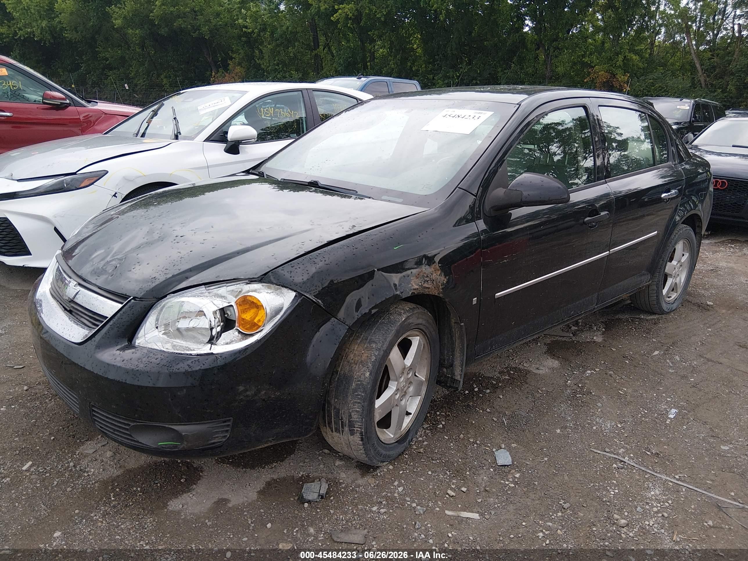 2007 Chevrolet Cobalt Ltz Black vin: 1G1AZ55F877170282