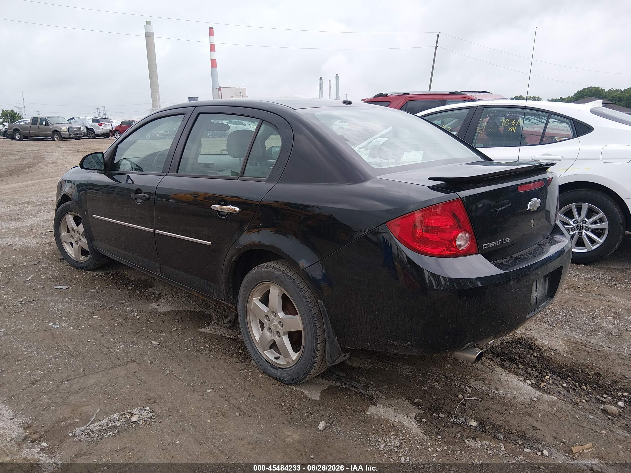 2007 Chevrolet Cobalt Ltz Black vin: 1G1AZ55F877170282
