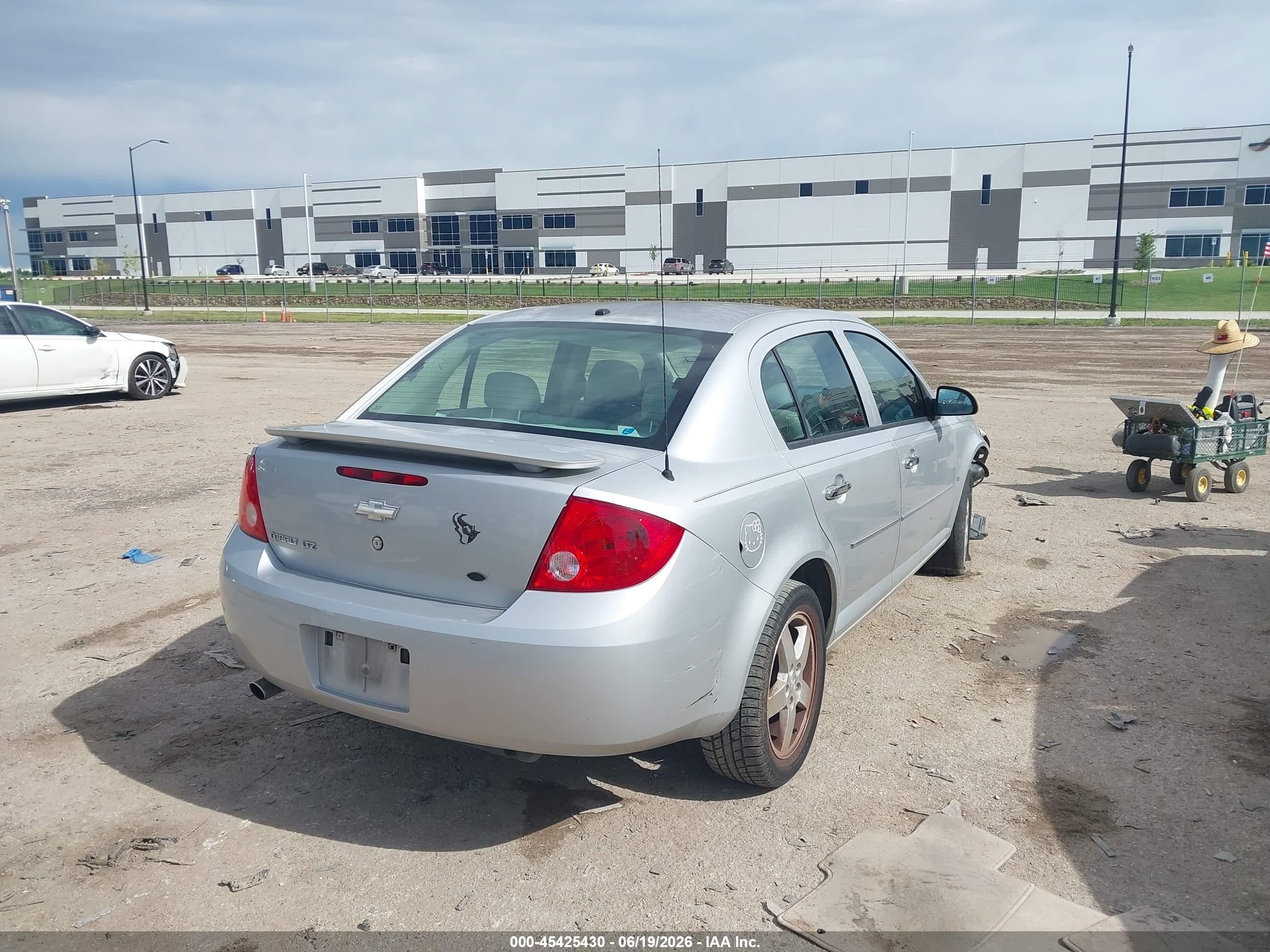 2007 Chevrolet Cobalt Ltz Silver vin: 1G1AZ55F877329396