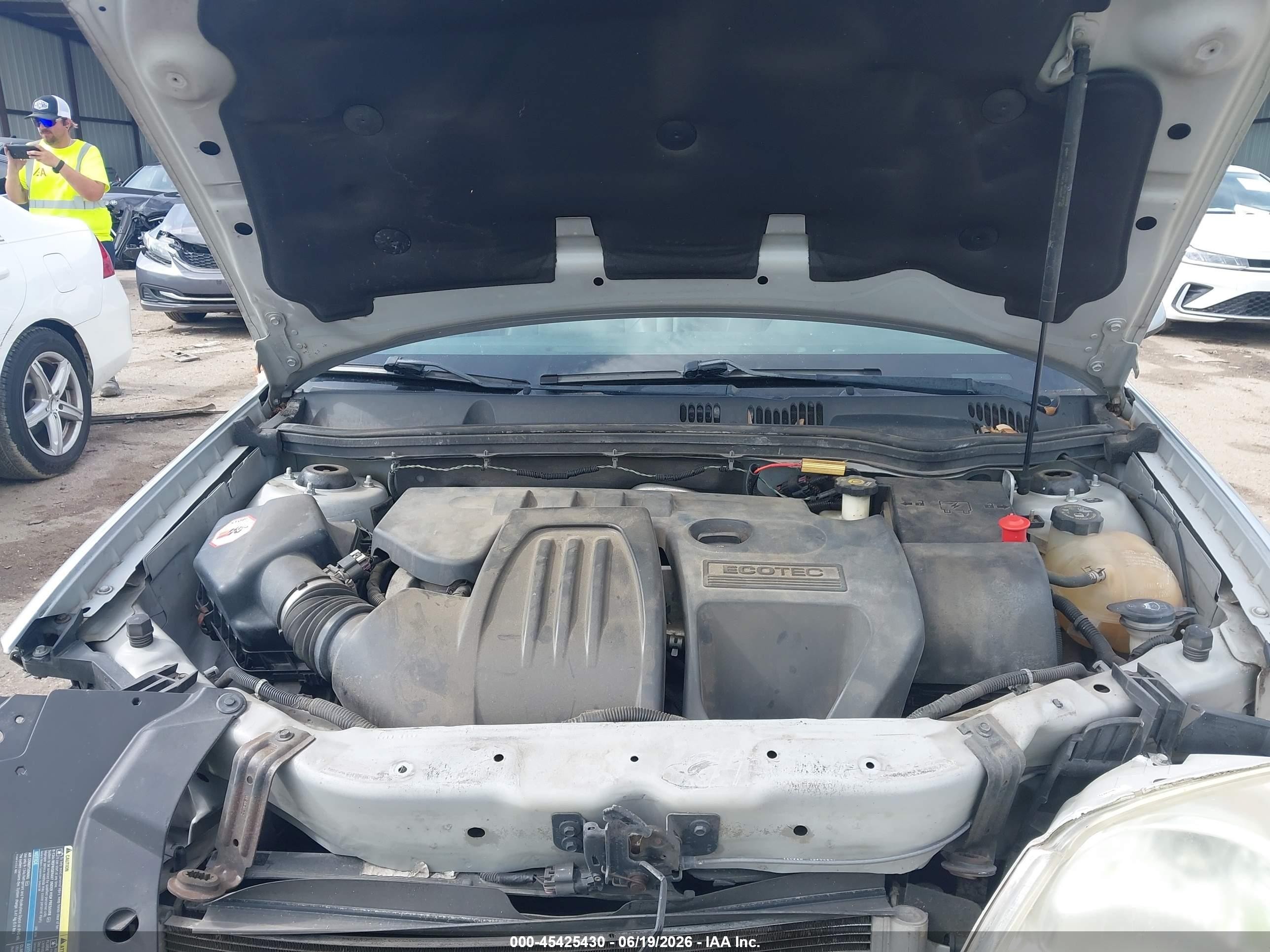 2007 Chevrolet Cobalt Ltz Silver vin: 1G1AZ55F877329396