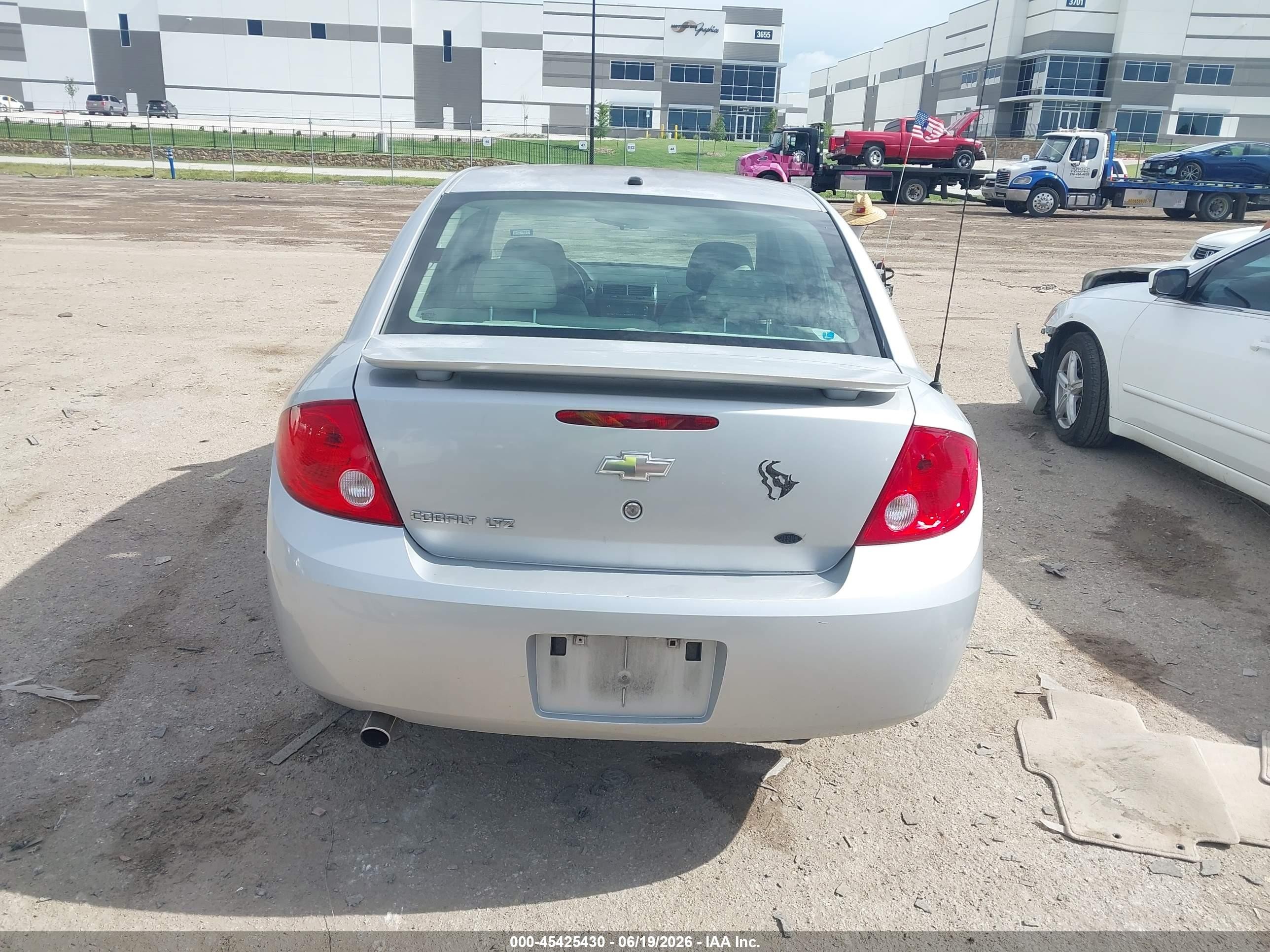 2007 Chevrolet Cobalt Ltz Silver vin: 1G1AZ55F877329396
