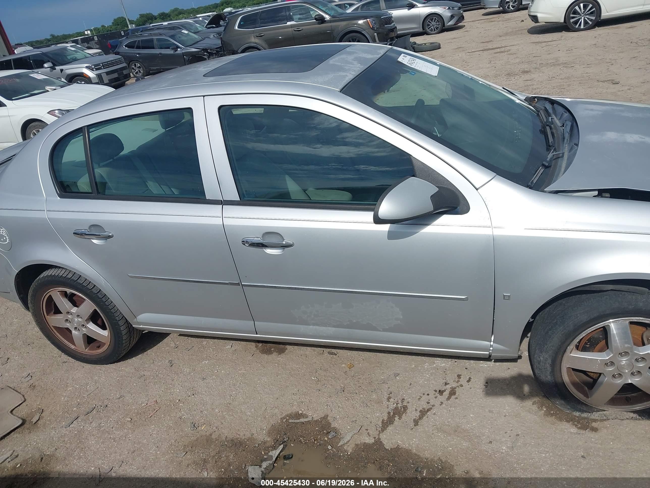 2007 Chevrolet Cobalt Ltz Silver vin: 1G1AZ55F877329396