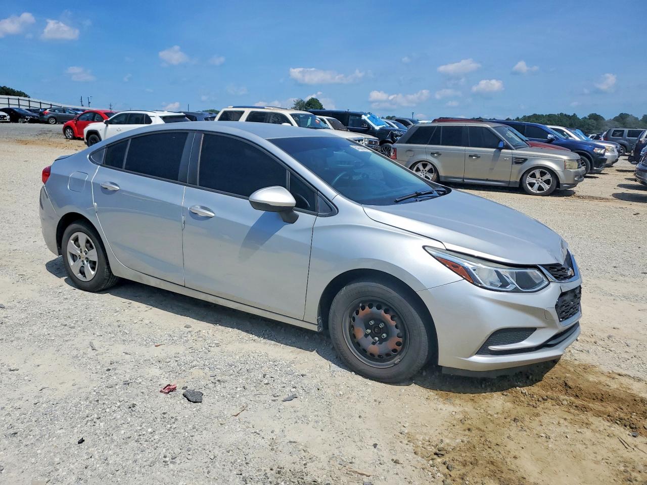 2018 Chevrolet Cruze Ls Silver vin: 1G1BC5SM0J7238560
