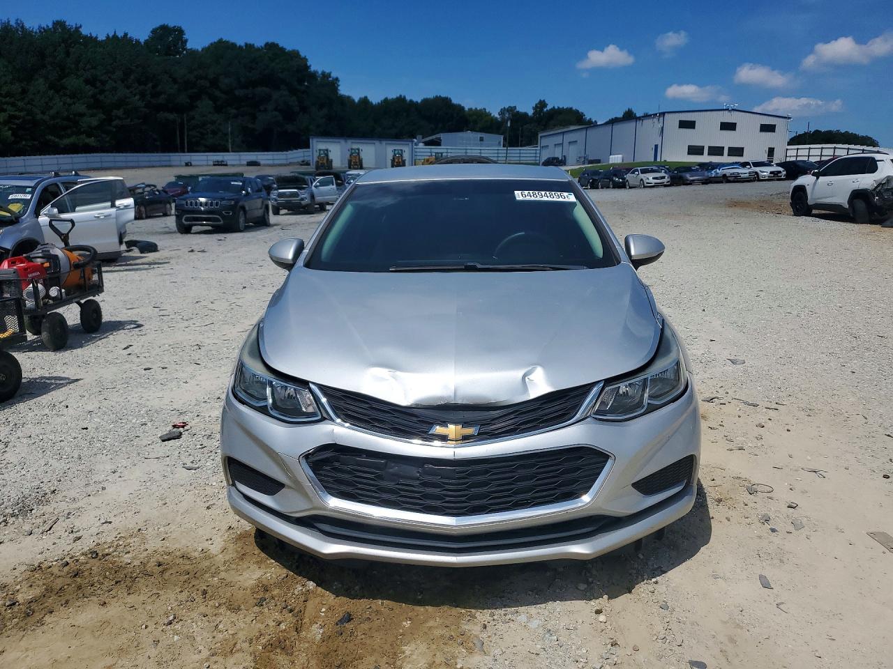 2018 Chevrolet Cruze Ls Silver vin: 1G1BC5SM0J7238560
