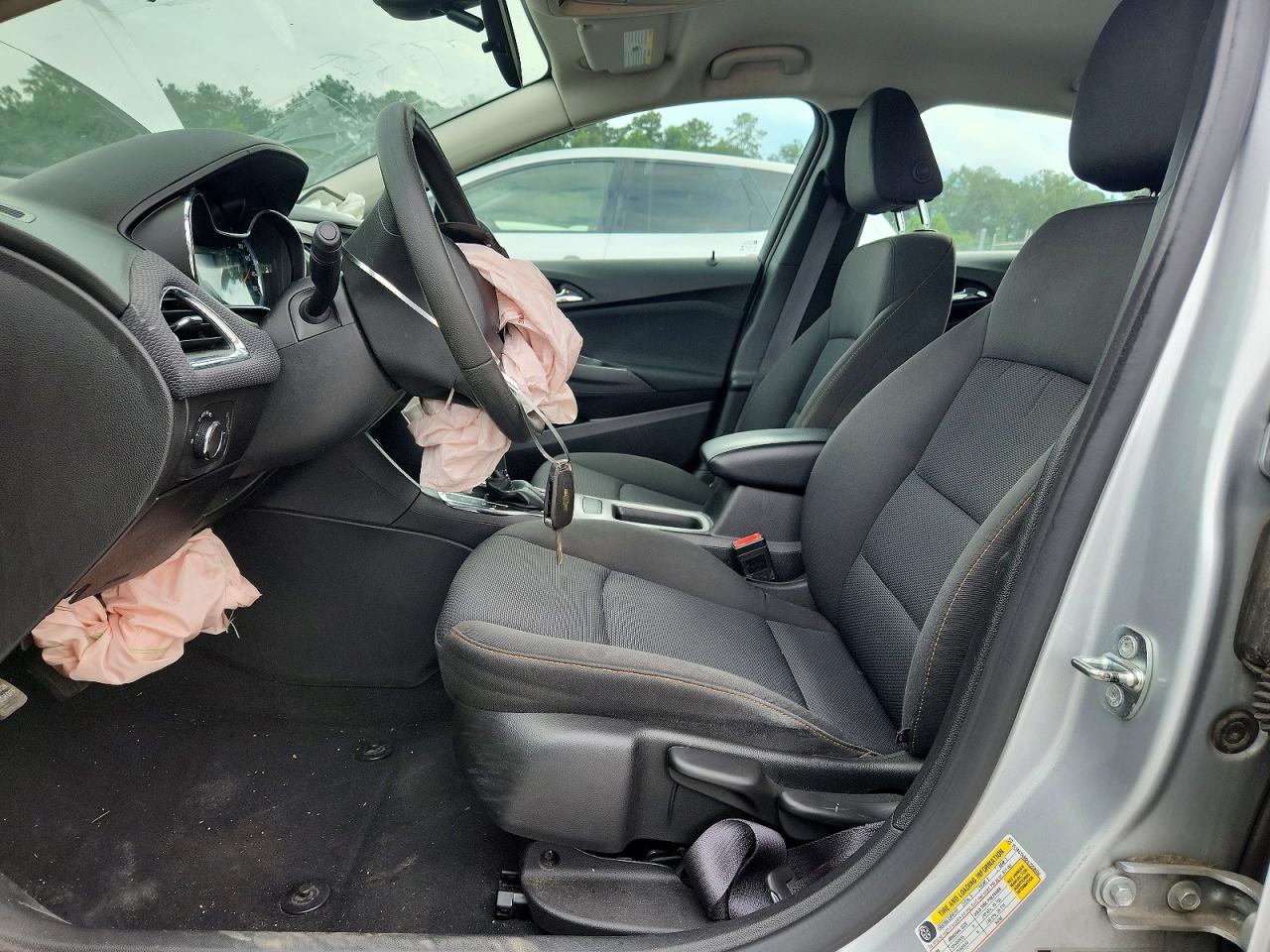 2016 Chevrolet Cruze Ls Серебряный vin: 1G1BC5SM2G7252940