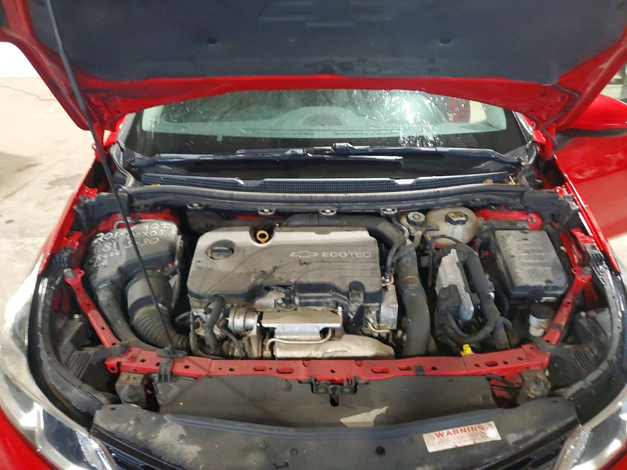 2016 Chevrolet Cruze Ls Красный vin: 1G1BC5SM2G7324607