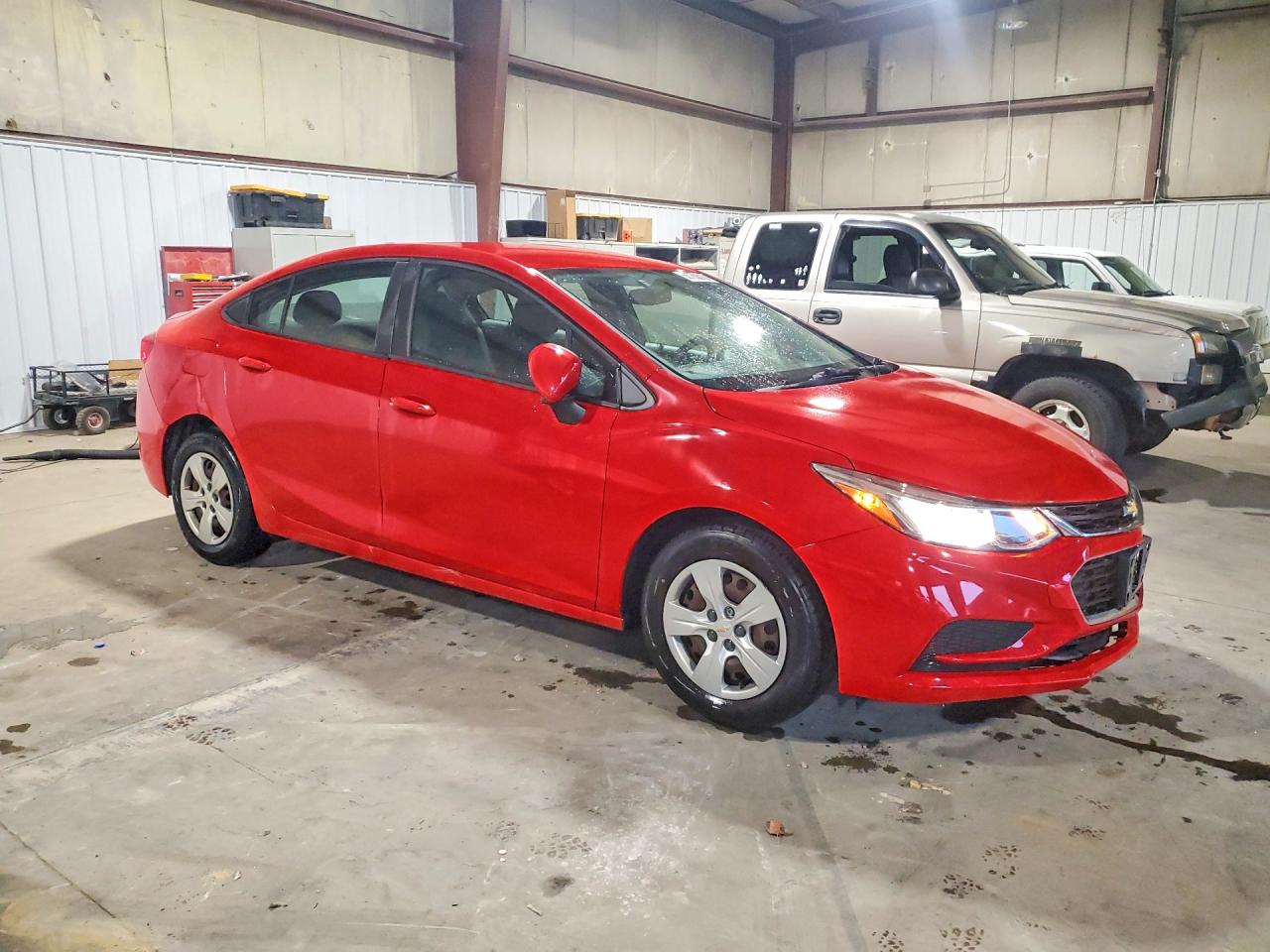 2016 Chevrolet Cruze Ls Красный vin: 1G1BC5SM2G7324607