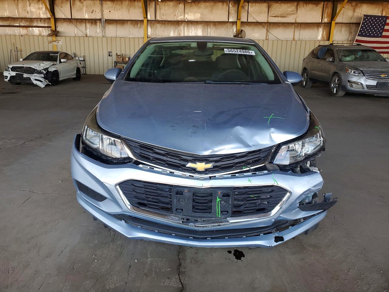 2017 Chevrolet Cruze Ls Silver vin: 1G1BC5SM3H7140763