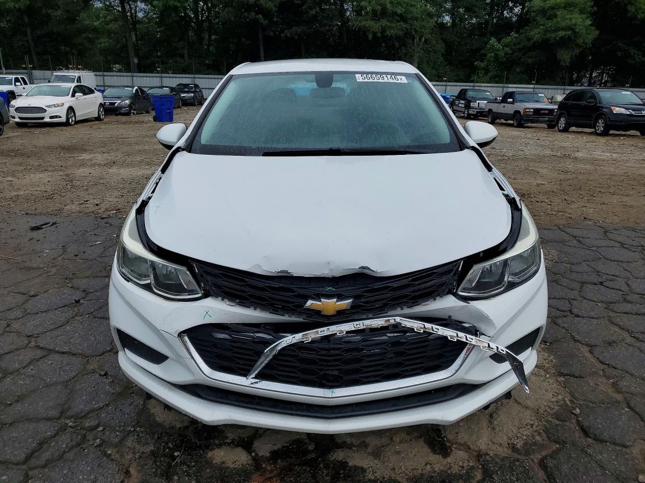 2018 Chevrolet Cruze Ls White vin: 1G1BC5SM5J7243818