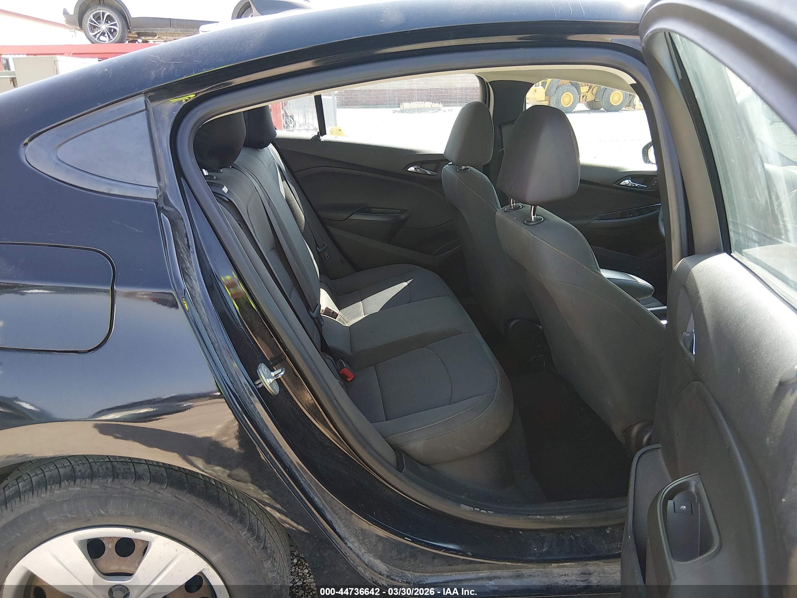 2018 Chevrolet Cruze Ls Auto Black vin: 1G1BC5SM8J7188443