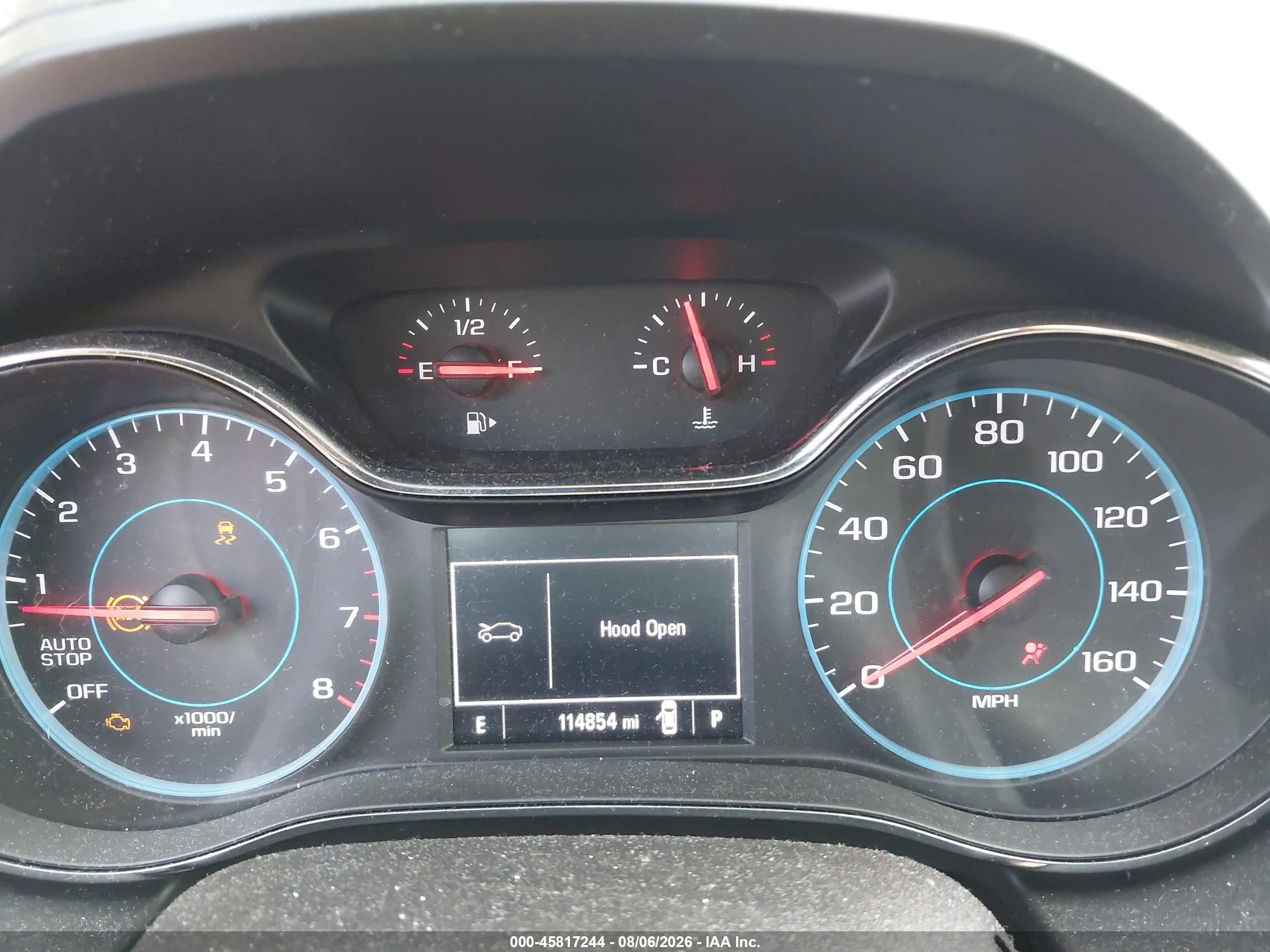 2016 Chevrolet Cruze Lt Auto Коричневый vin: 1G1BE5SM1G7320963