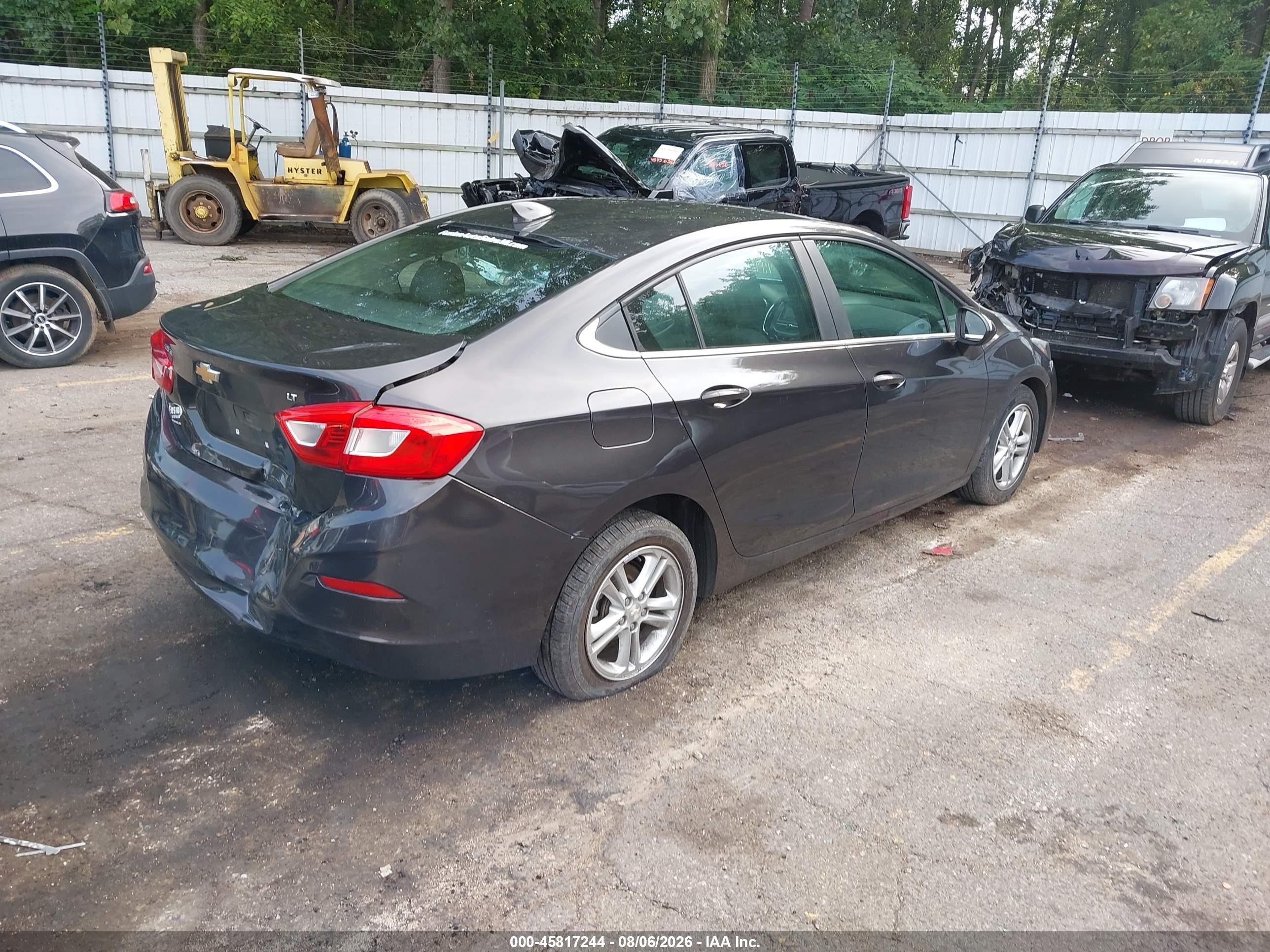 2016 Chevrolet Cruze Lt Auto Коричневый vin: 1G1BE5SM1G7320963