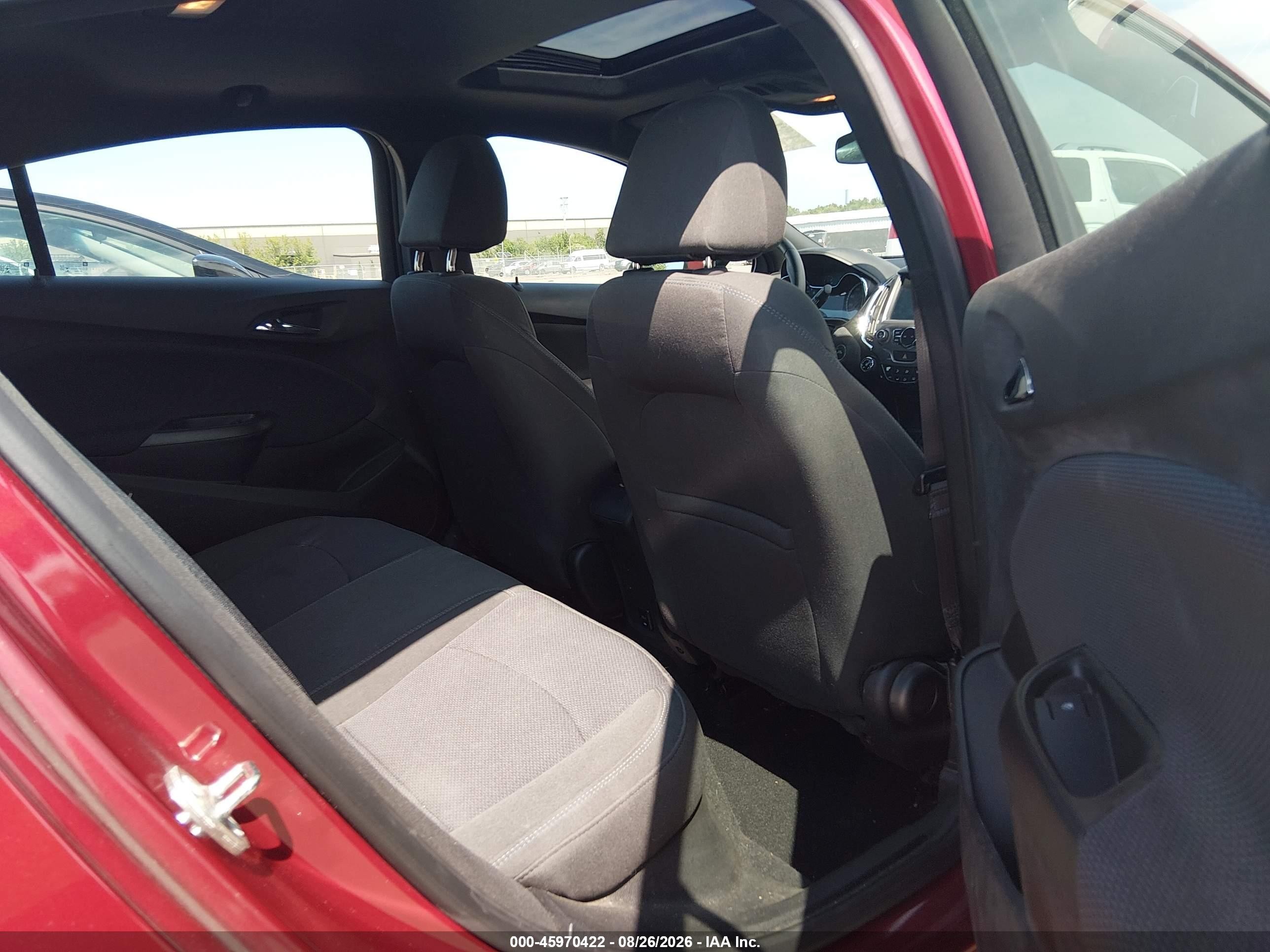 2018 Chevrolet Cruze Lt Auto Red vin: 1G1BE5SM1J7138686