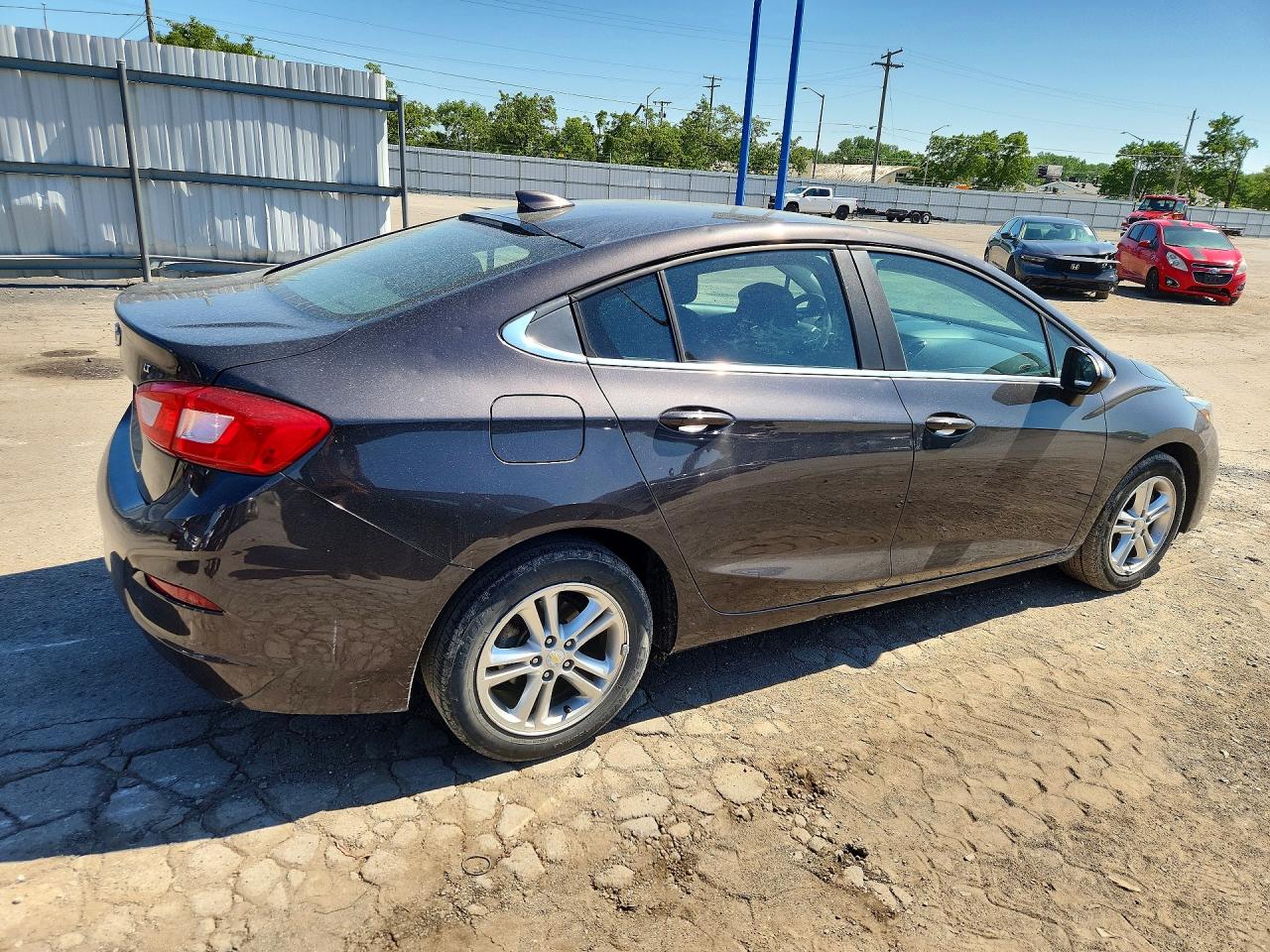 2017 Chevrolet Cruze Lt Charcoal vin: 1G1BE5SM2H7152977