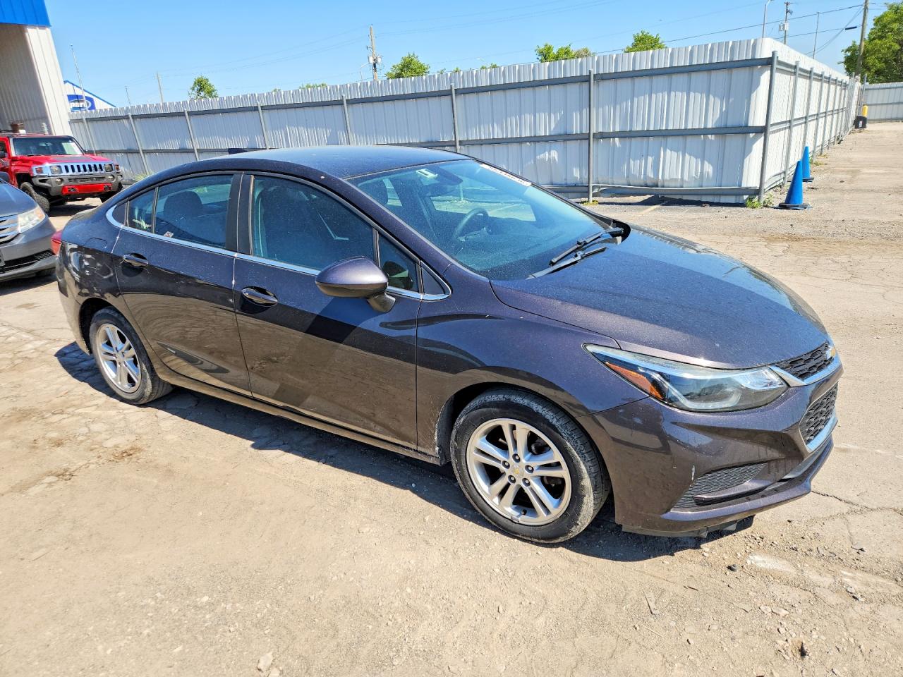 2017 Chevrolet Cruze Lt Charcoal vin: 1G1BE5SM2H7152977