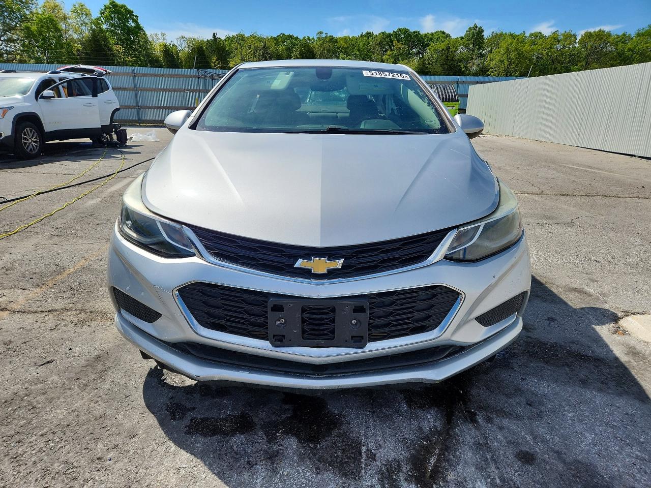 2017 Chevrolet Cruze Lt Silver vin: 1G1BE5SM2H7191584