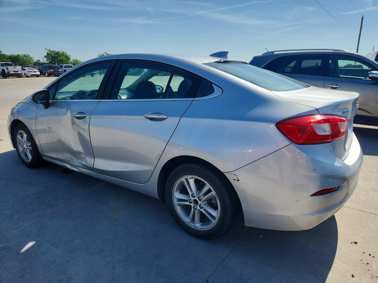2017 Chevrolet Cruze Lt Silver vin: 1G1BE5SM2H7248575