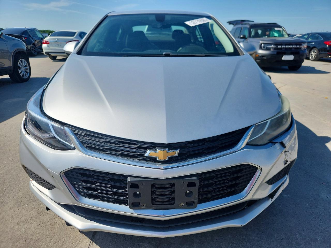 2017 Chevrolet Cruze Lt Silver vin: 1G1BE5SM2H7248575