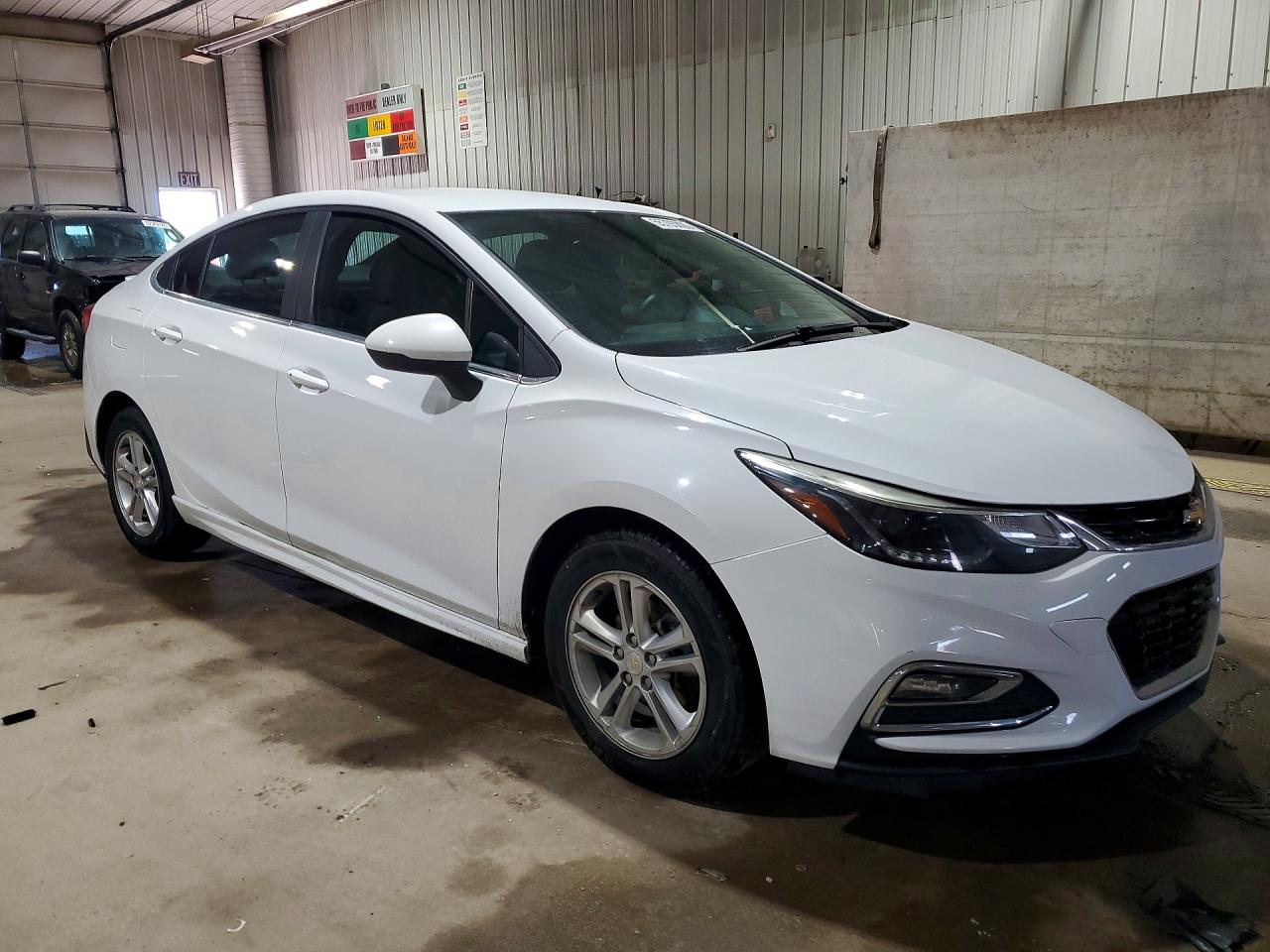 2017 Chevrolet Cruze Lt White vin: 1G1BE5SM2H7268647