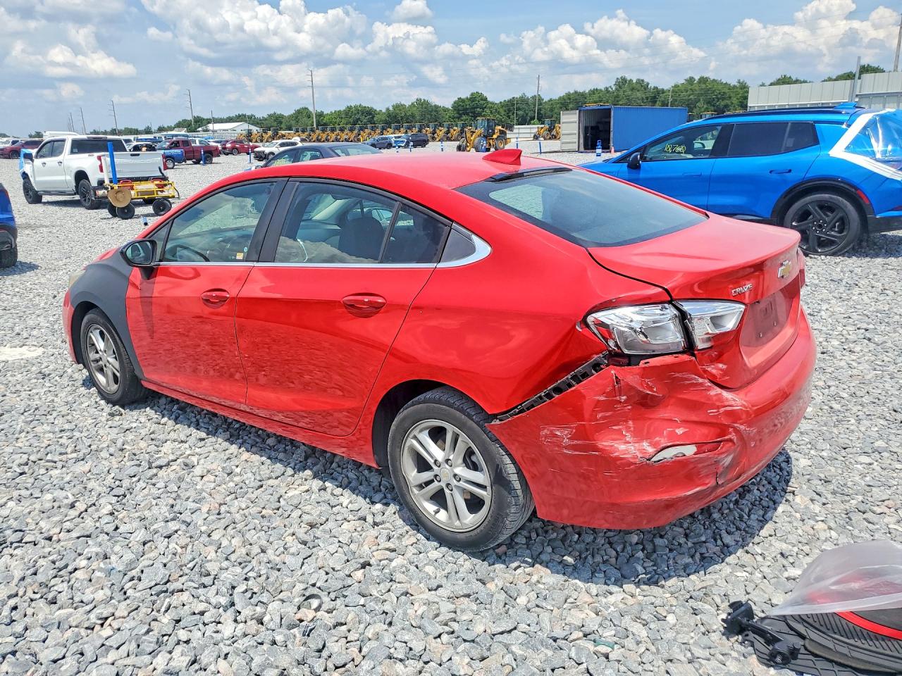 2018 Chevrolet Cruze Lt Красный vin: 1G1BE5SM2J7163452