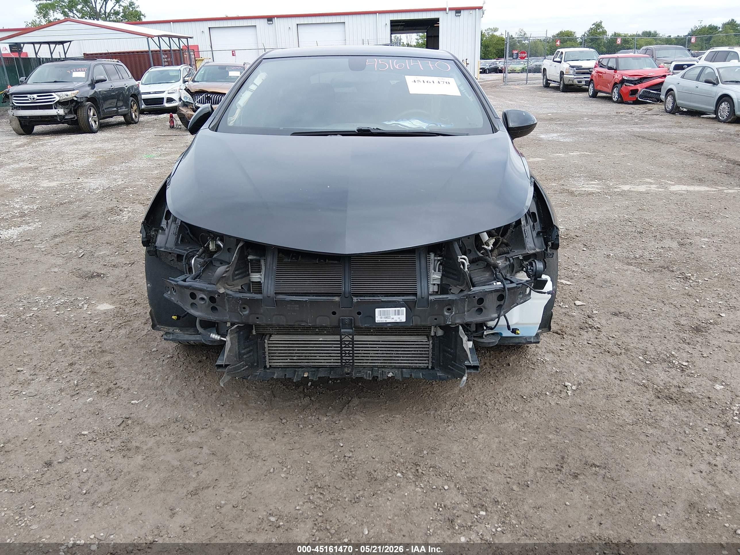 2018 Chevrolet Cruze Lt Auto Black vin: 1G1BE5SM4J7168734