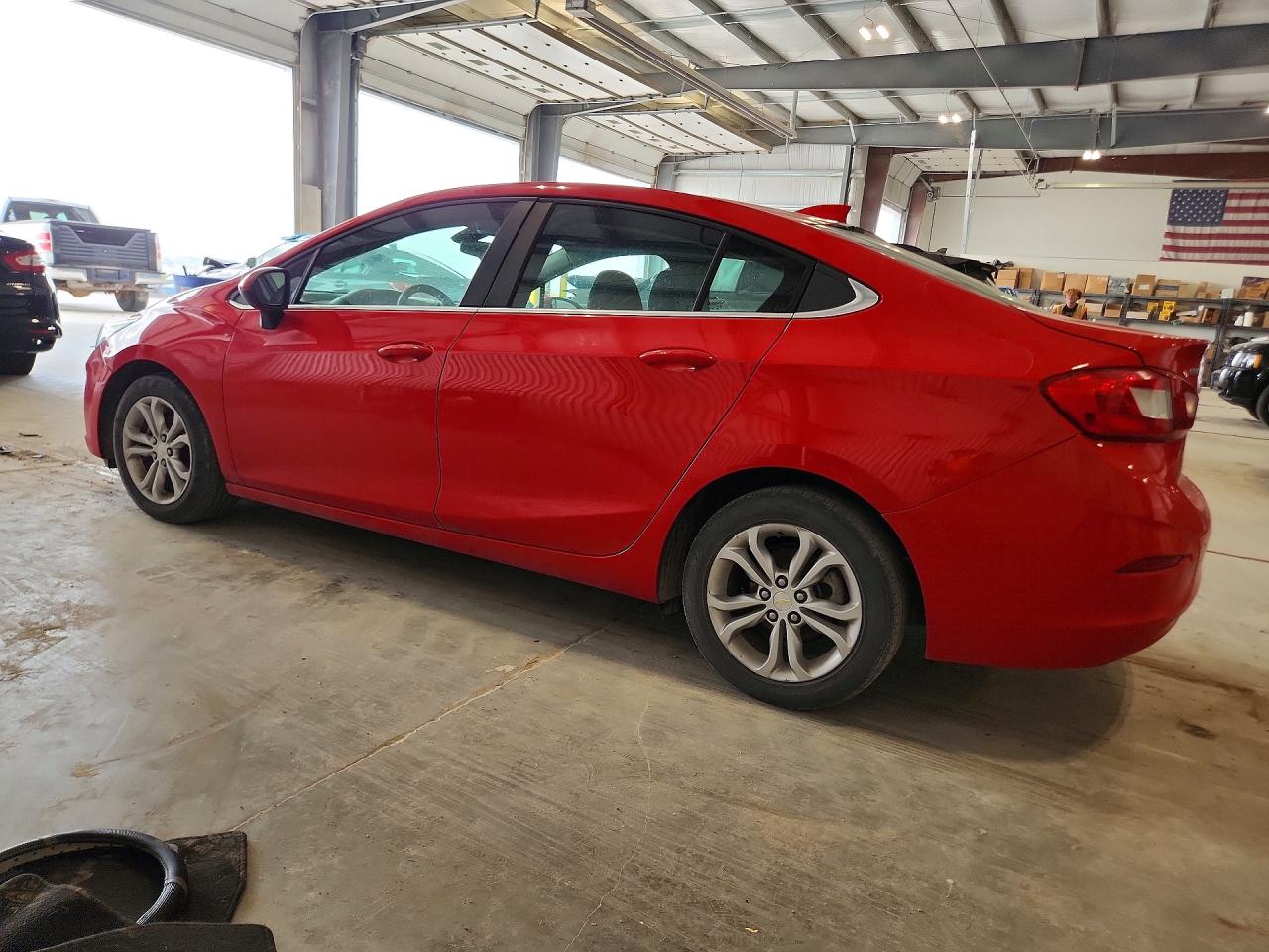 2019 Chevrolet Cruze Lt Red vin: 1G1BE5SM4K7115047