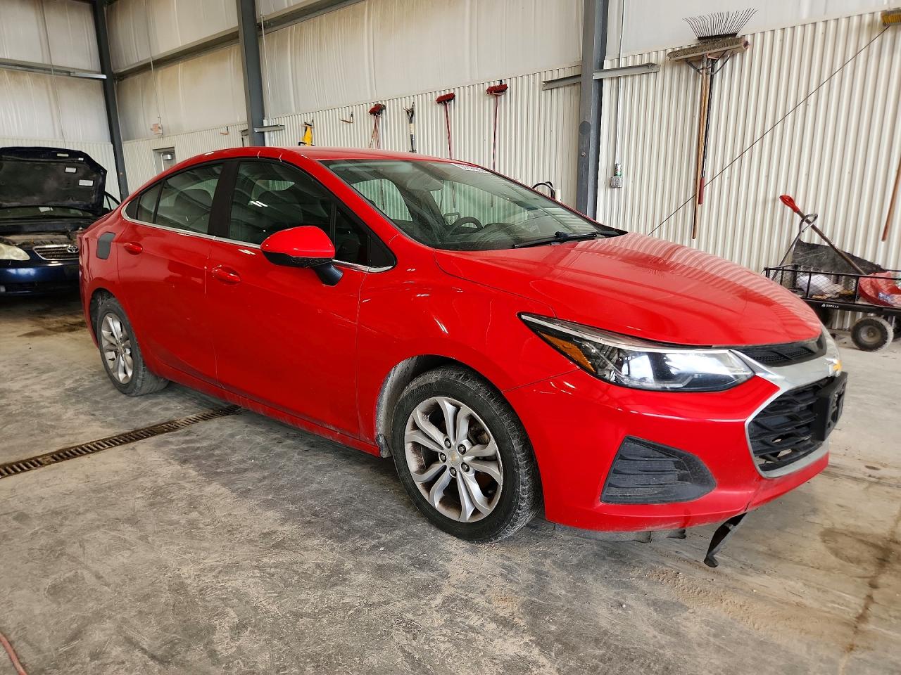 2019 Chevrolet Cruze Lt Red vin: 1G1BE5SM4K7115047