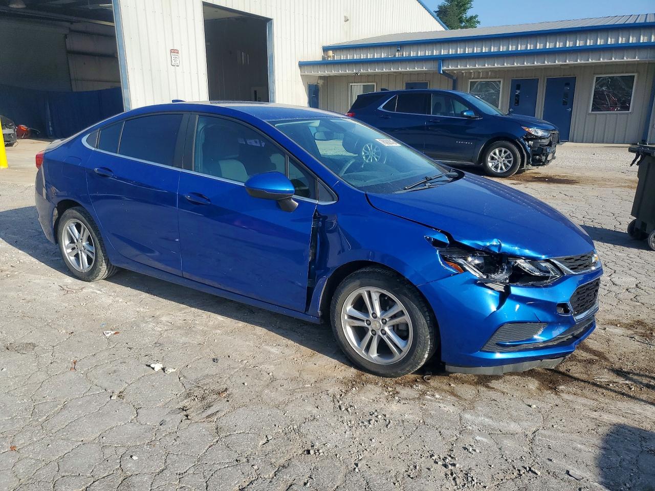 2016 Chevrolet Cruze Lt Blue vin: 1G1BE5SM5G7232224