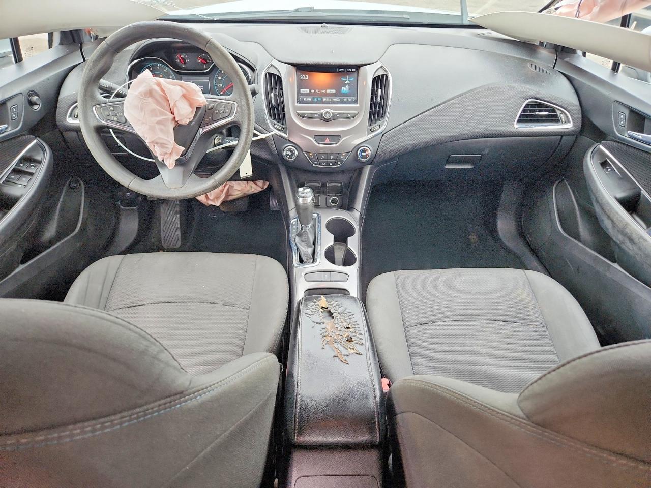 2017 Chevrolet Cruze Lt Silver vin: 1G1BE5SM5H7124297