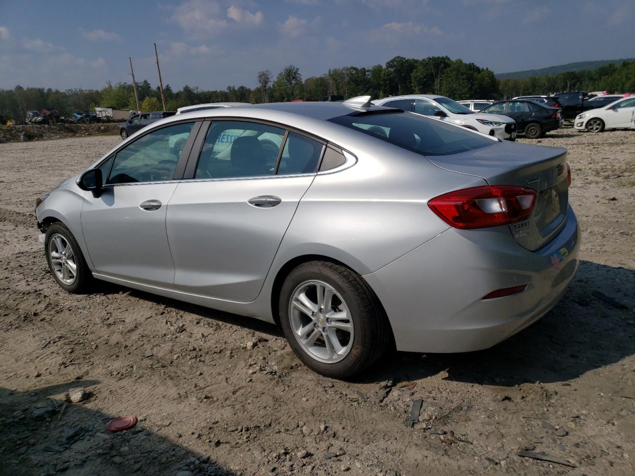 2017 Chevrolet Cruze Lt Серебряный vin: 1G1BE5SM5H7125627