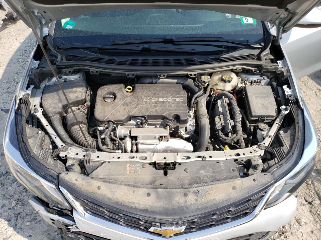 2017 Chevrolet Cruze Lt Серебряный vin: 1G1BE5SM5H7125627