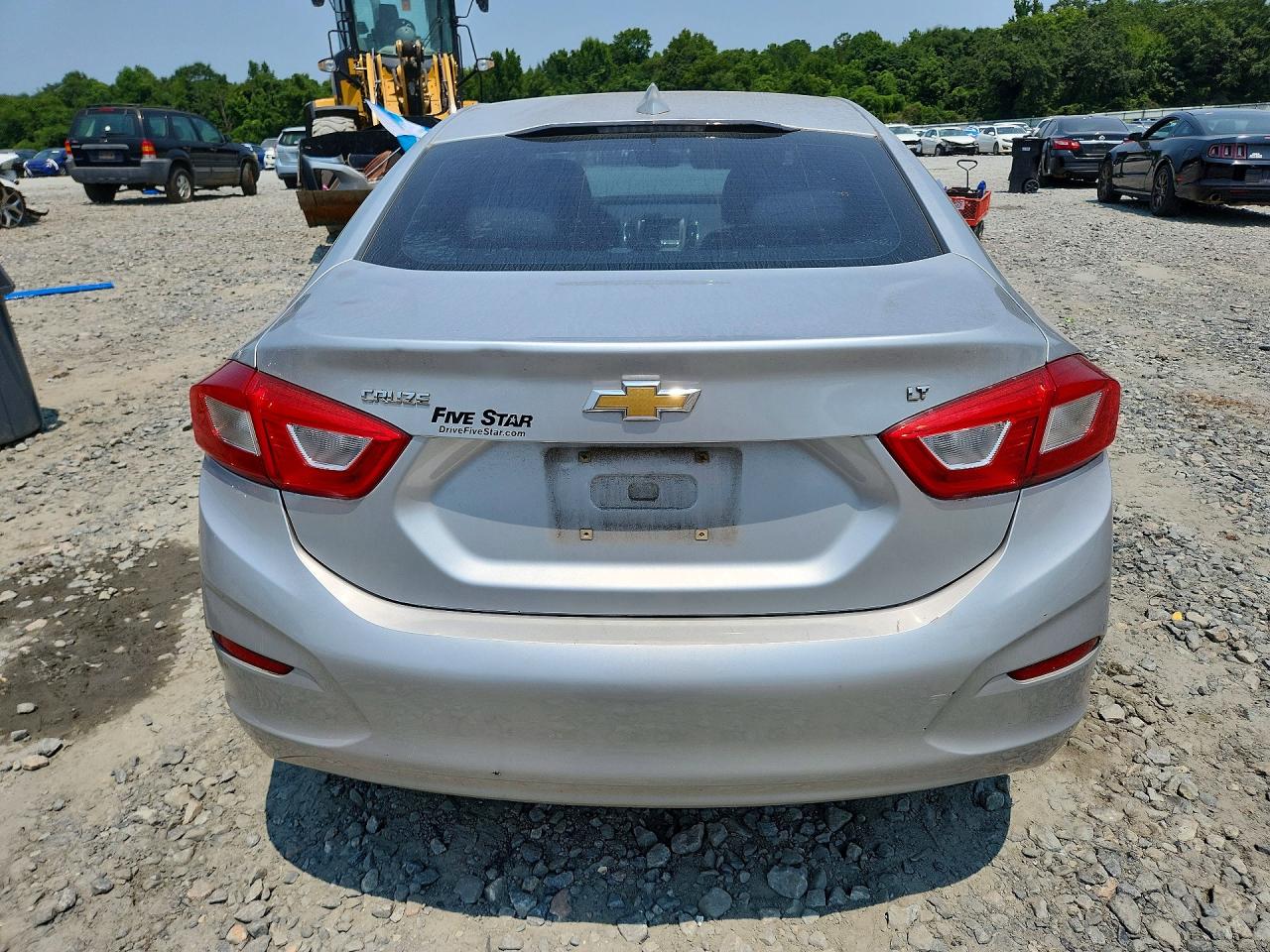 2016 Chevrolet Cruze Lt Silver vin: 1G1BE5SM6G7279455