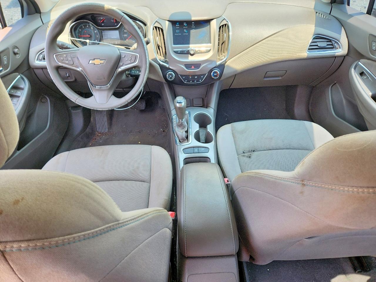 2016 Chevrolet Cruze Lt Silver vin: 1G1BE5SM6G7279455