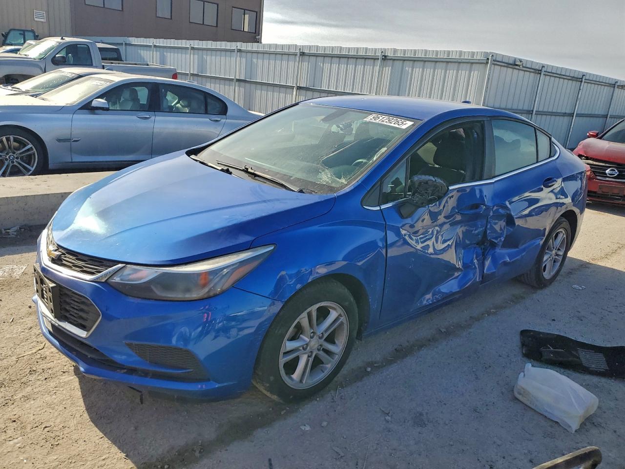 2016 Chevrolet Cruze Lt Синий vin: 1G1BE5SM7G7247890