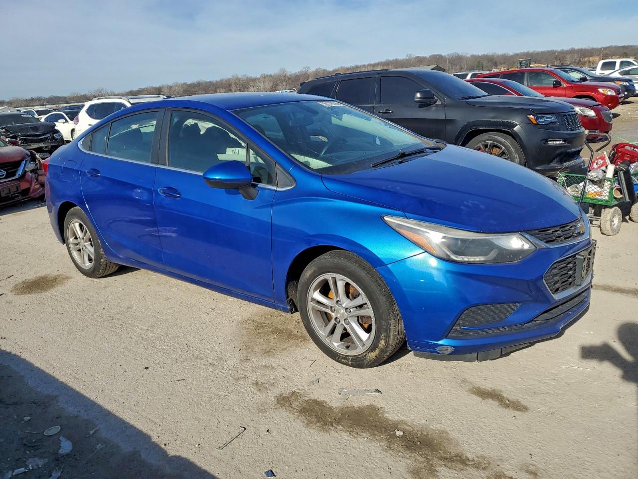2016 Chevrolet Cruze Lt Синий vin: 1G1BE5SM7G7247890