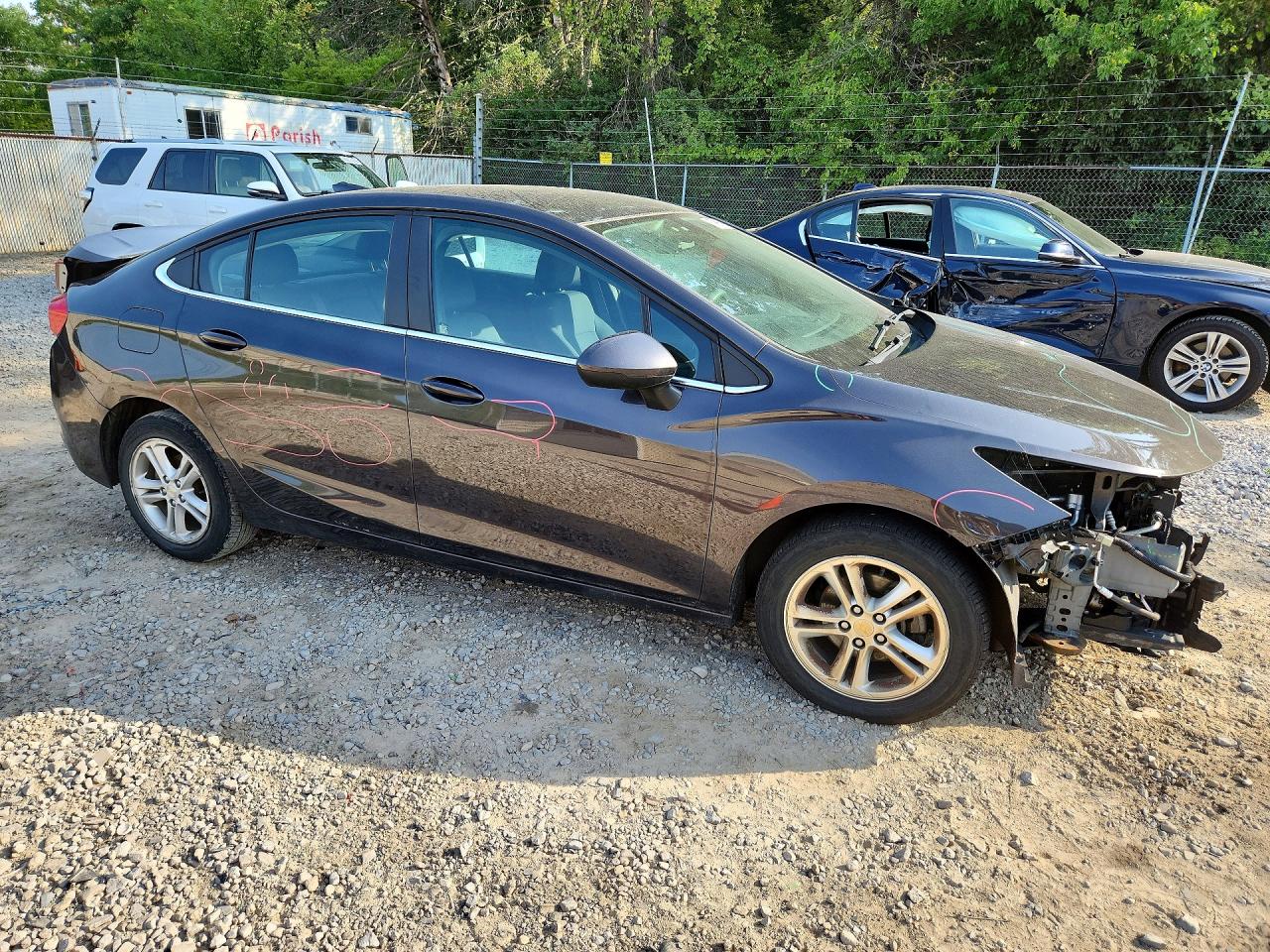 2017 Chevrolet Cruze Lt Charcoal vin: 1G1BE5SM7H7125726