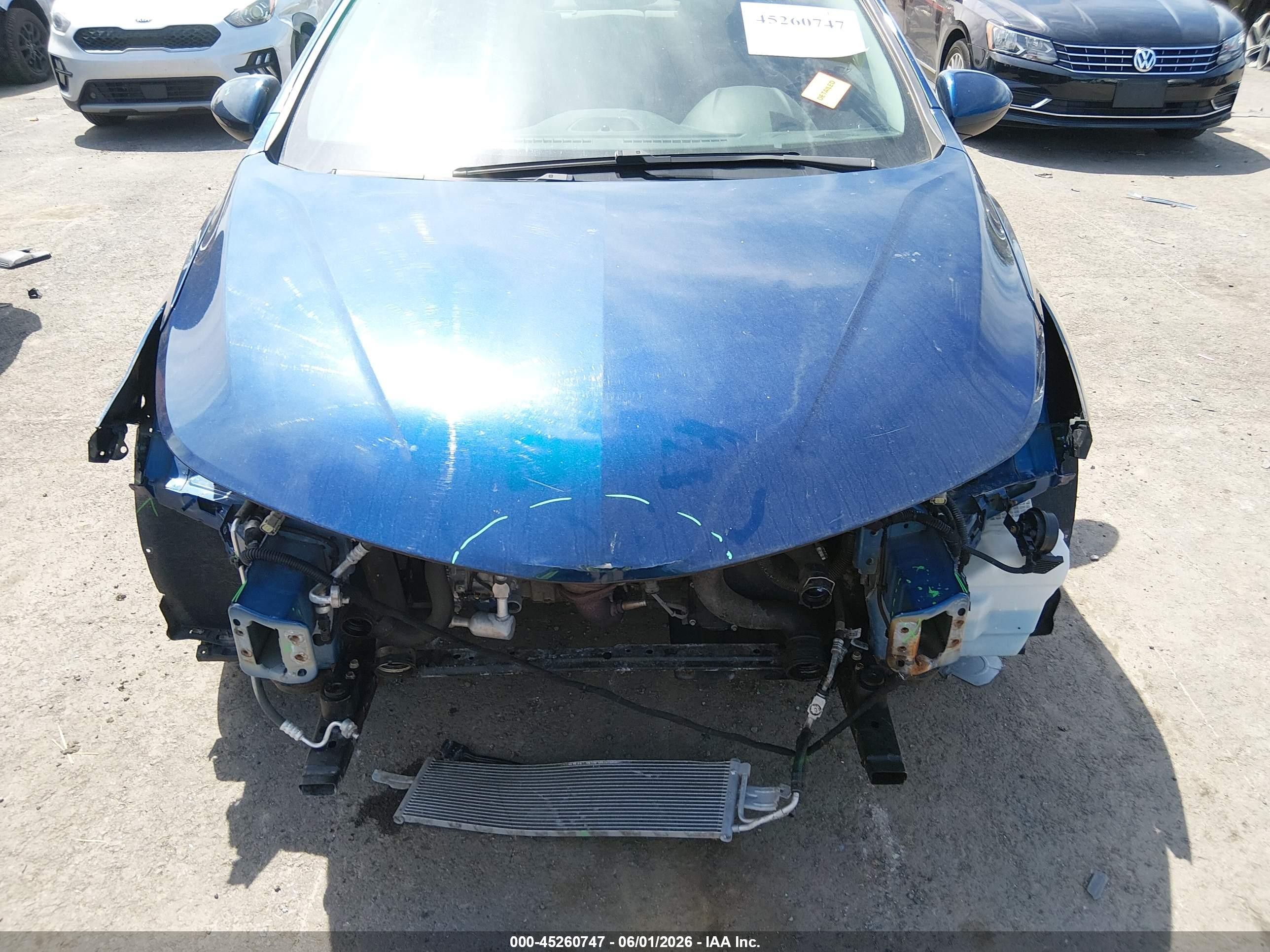 2019 Chevrolet Cruze Lt Синий vin: 1G1BE5SM7K7119593