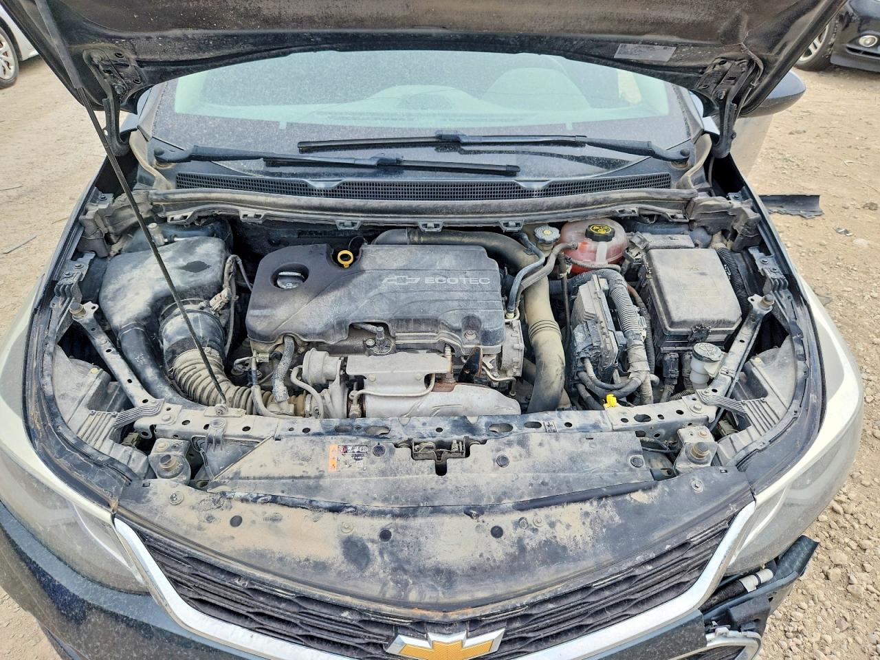 2017 Chevrolet Cruze Lt Зеленый vin: 1G1BE5SM8H7278695