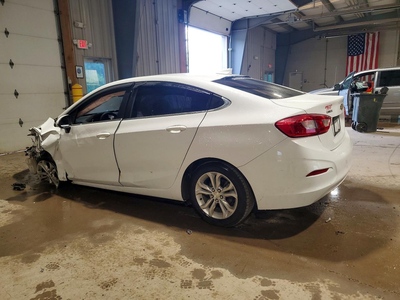 2019 Chevrolet Cruze Lt White vin: 1G1BE5SM8K7119876