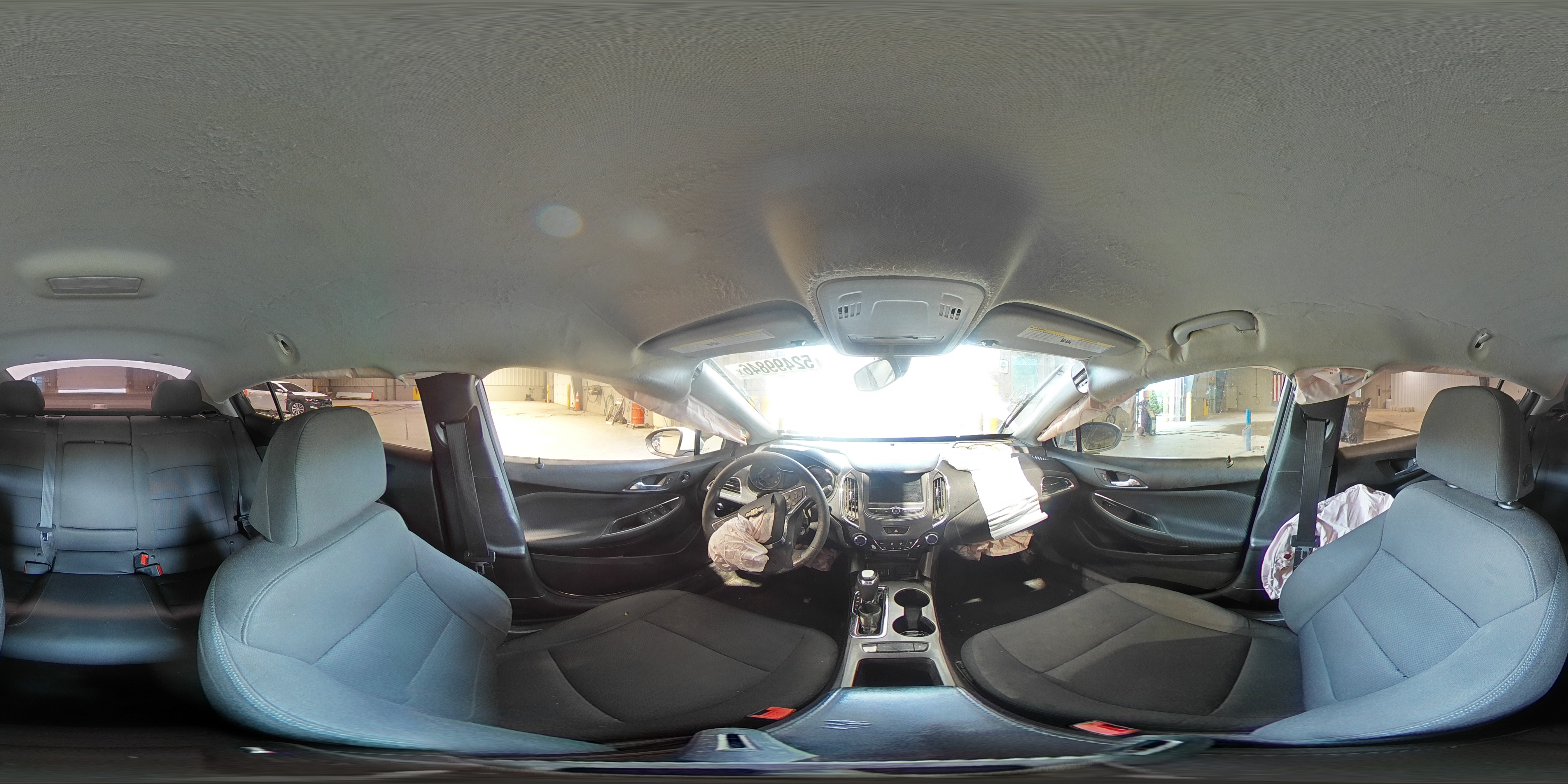 2019 Chevrolet Cruze Lt White vin: 1G1BE5SM8K7119876